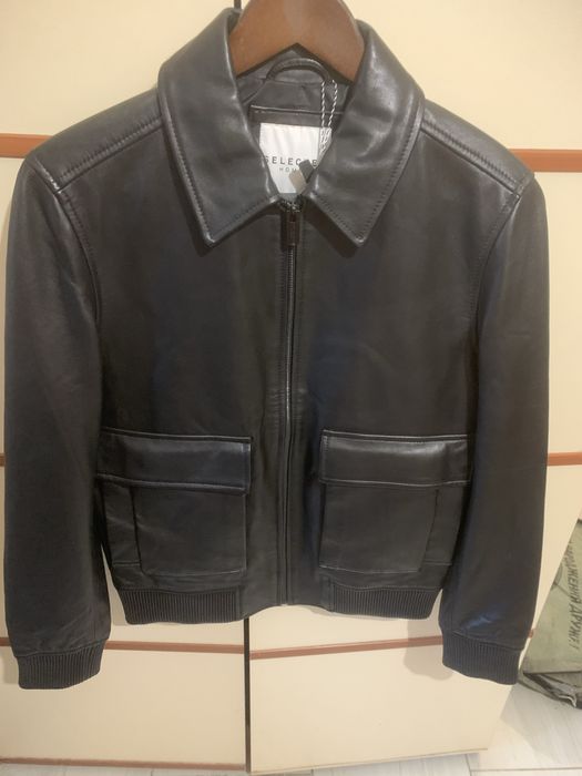 Шкіряна куртка чоловіча