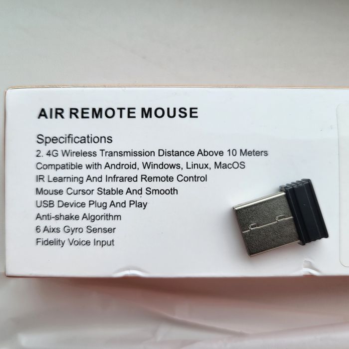 Аеромишка G10S Air mouse з гіроскопом