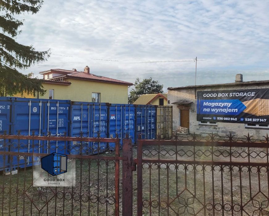 Magazyn kontener magazynowy self storage 14m2 Marki Warszawa wynajem