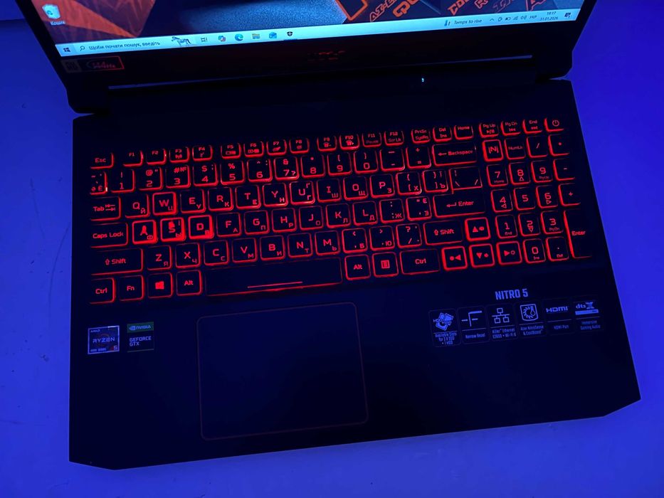 144" Герц/ Игровой Acer NITRO AN515 / RYZEN 7" на 16" ЯДЕР/  СТАЛКЕР 2