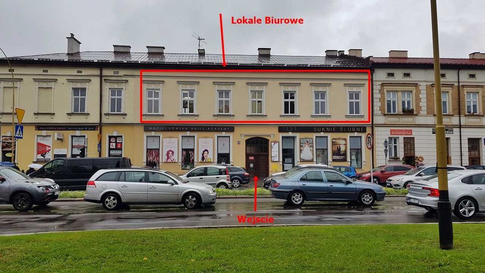 Biuro, Lokal, Gabinet - Rzeszów Centrum ul. Targowa obok ZUS