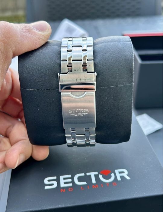 Relógio Sector 670 Chronograph 45mm – Como Novo c/ Caixa e Fatura