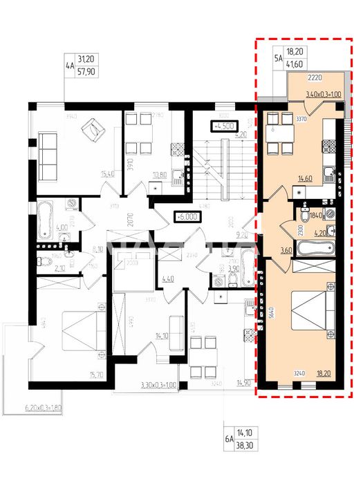 1-кім. Новобуд по вул. Шухевича