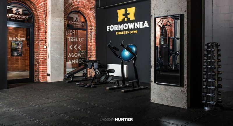 Puzzle gumowe do crossfitu siłowni pod sprzęt Mata gumowa LIVEFLOORING