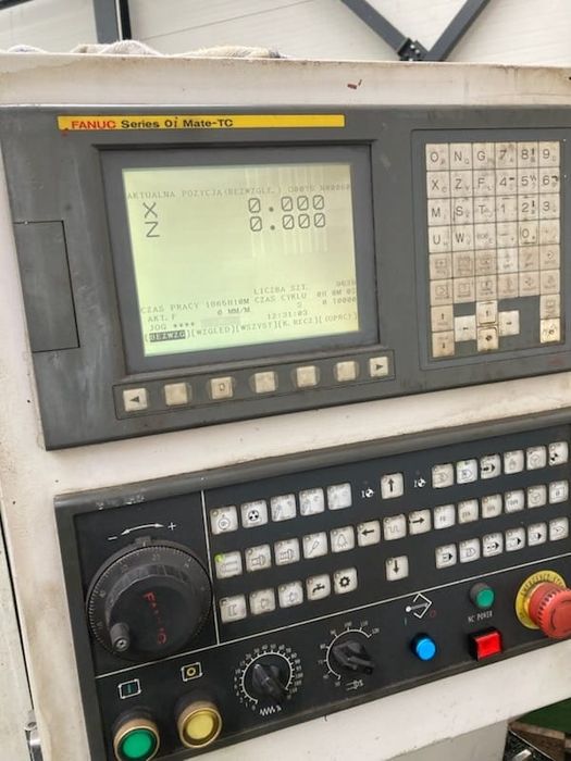 Tokarka CNC Janus 2007r Bison Głowica Fanuc CAK 4085 DI