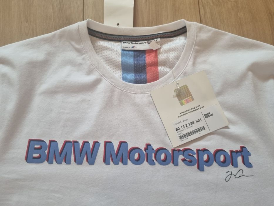 BMW Motorsport - Koszulka męska roz.L - Nowa/Oryginał