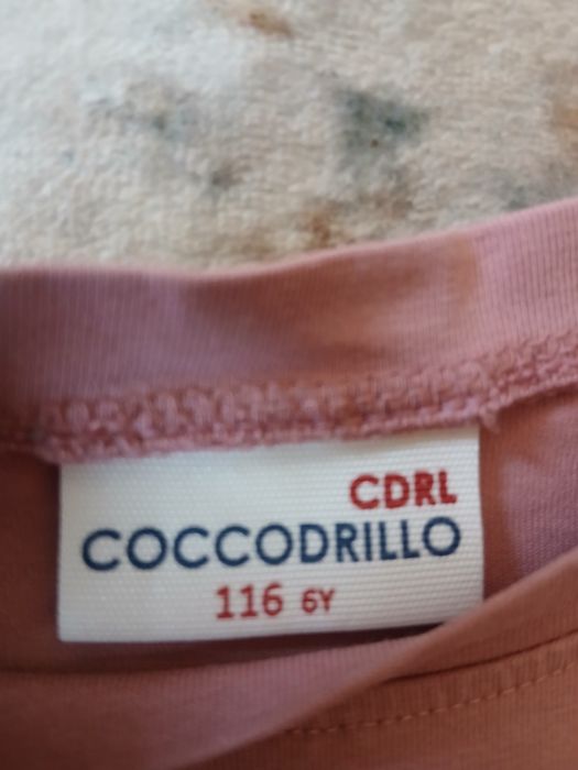 Koszulka dziewczęca 116 coccodrillo