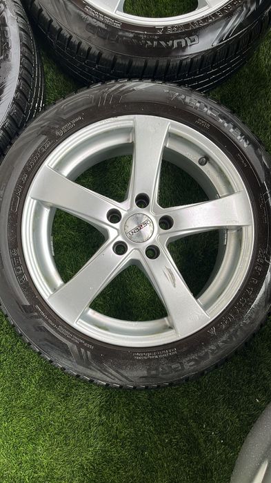 Jantes 17 5×112 com pneus 225/50R17.
Possível envio para Portugal Cont