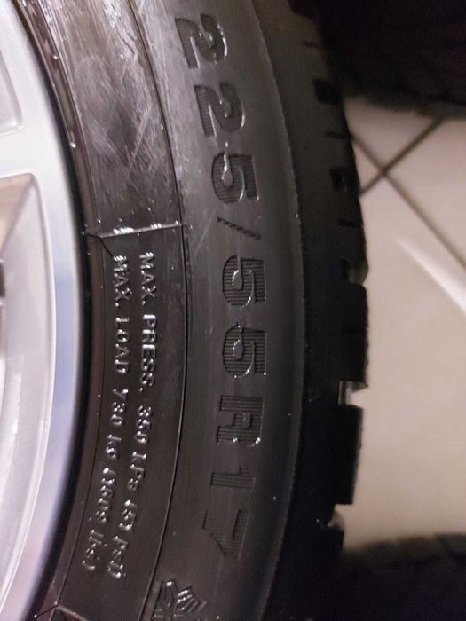 Jantes BMW 17 5x112 como novas