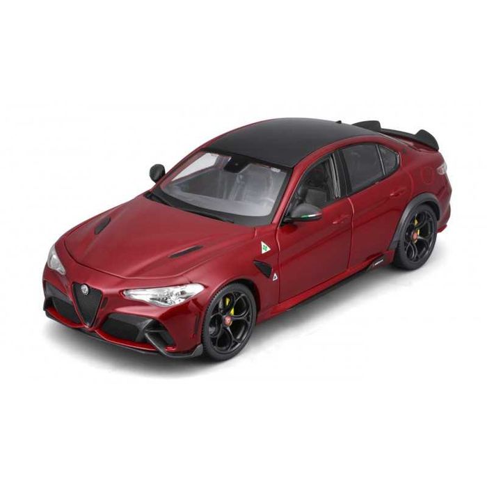 Bburago ALFA ROMEO GIULIA GTA MET RED, w skali 1:18 Burago.
