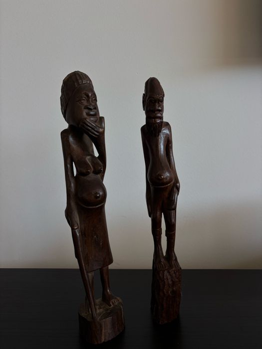 Esculturas Africanas em pau preto