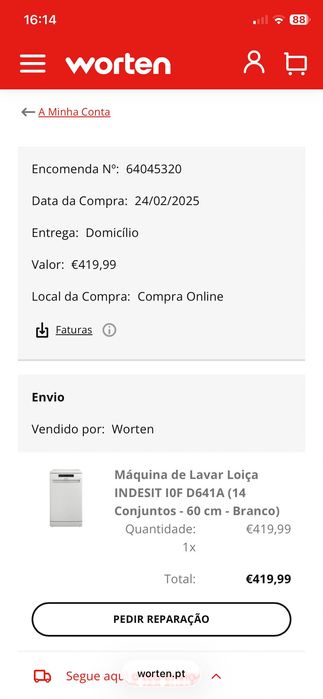 Eletrodomésticos INDESIT e KUNFT