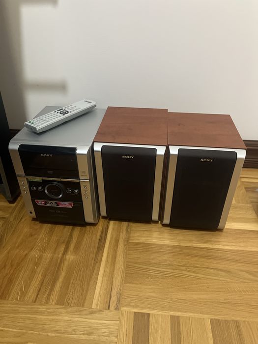Sony MHC-DX20 wieża Hi-Fi + 2 kolumny + ORYGINALNY PILOT
