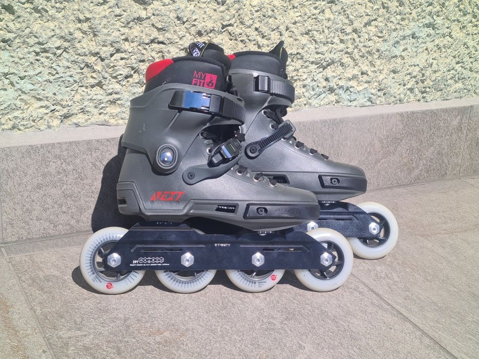 Rollerblade next 90 trinity - jak nowe - 3h jazdy