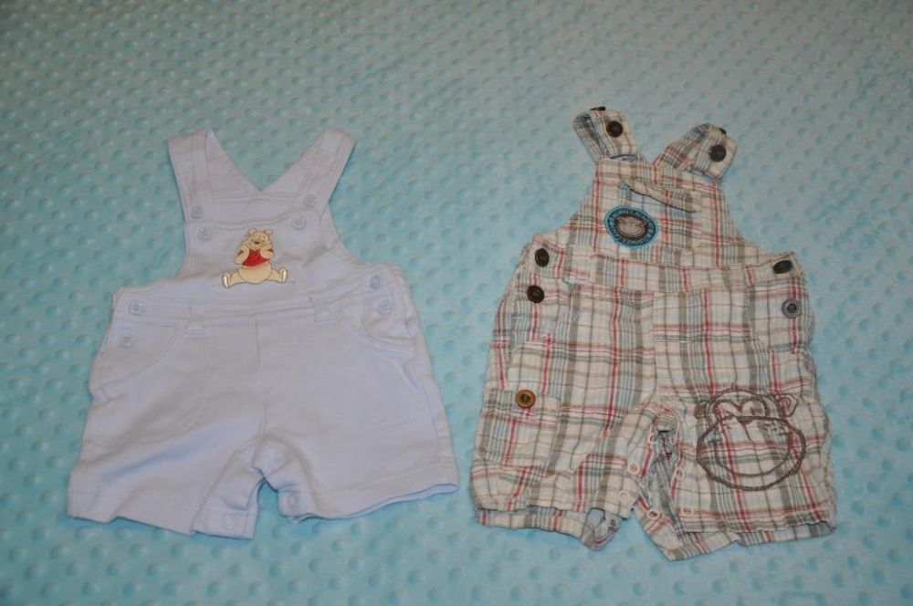 Paka ubranek dla chłopca 50-56cm 0-3m NEXT TU Adams GAP Disney George