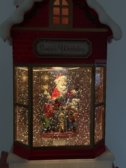 Музична різдвяна хатинка / Новорічний декор