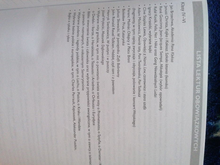 Testy z języka polskiego V-VI M. Boratyńska