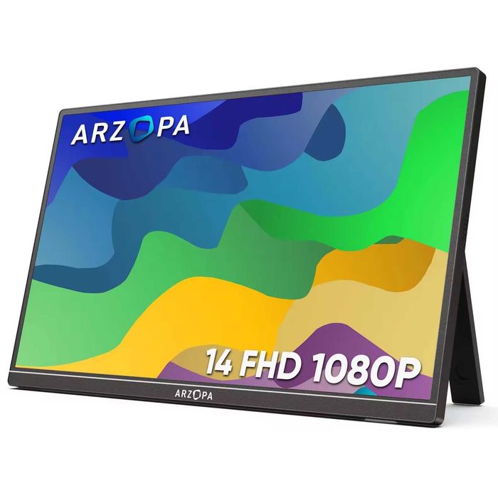 Портативные мониторы Arzopa A1S black 14" 1920x1080 Новые