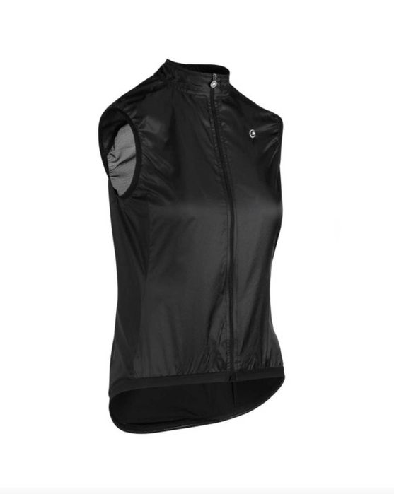 Жилетка assos uma gt wind р. m жіноча велосипедна вітровка чорна тонка