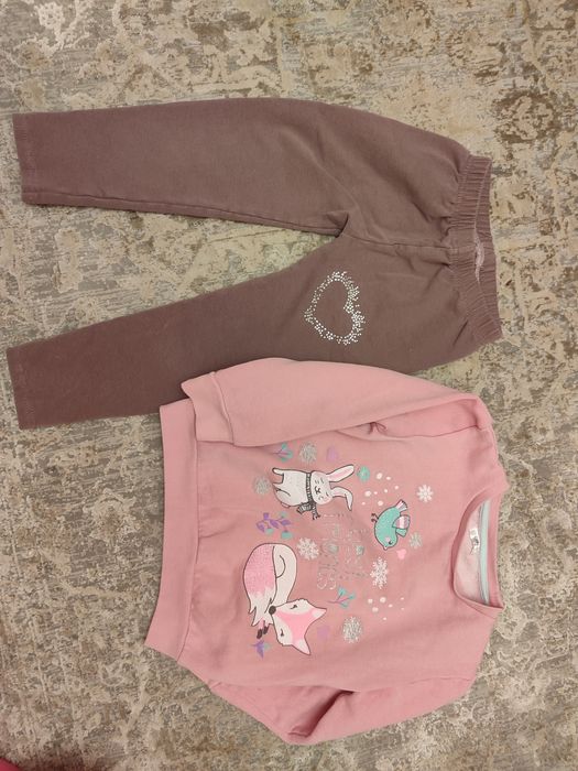 Komplet ubrań dziewczynka rozmiar 116