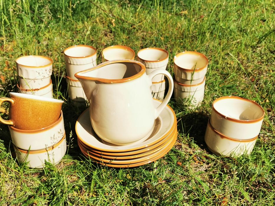 Zestaw PRL ceramika Tułowice