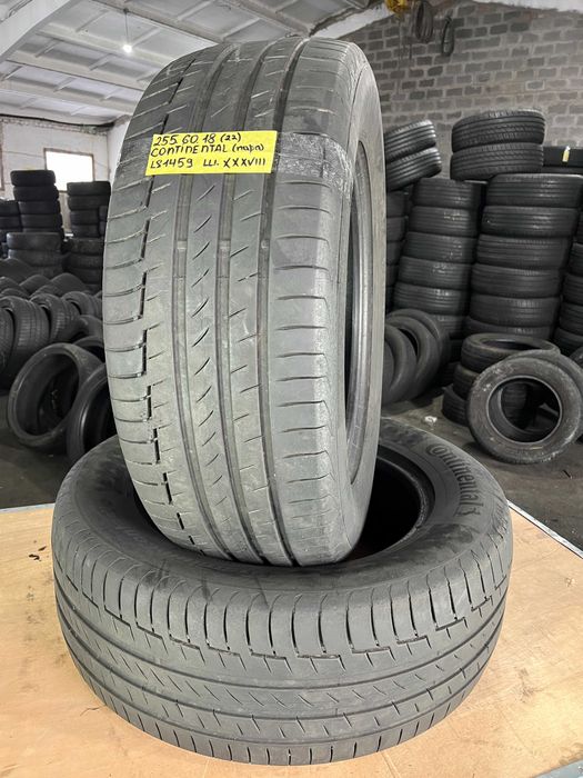 LS1459 Літні шини 255/60r18 Continental PremiumContact 6 пара резина
