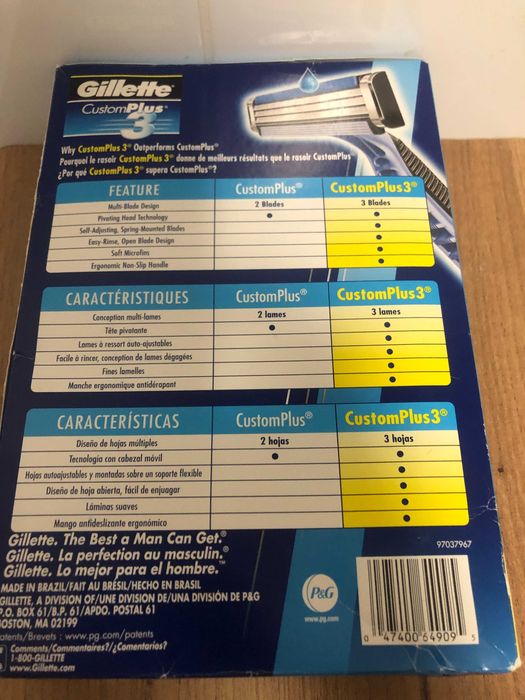 Maszynki do golenia Gillette
