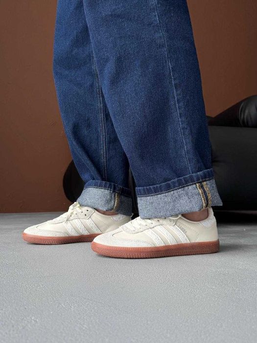 Кросівки Adidas Samba OG x Naked Crystal White premium