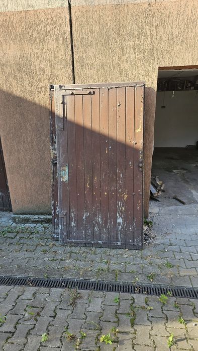 Brama drewniana z demontażu za darmo