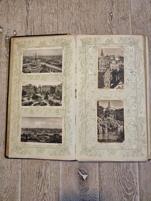 Album Kart Pocztowych z roku ok 1900+28kart