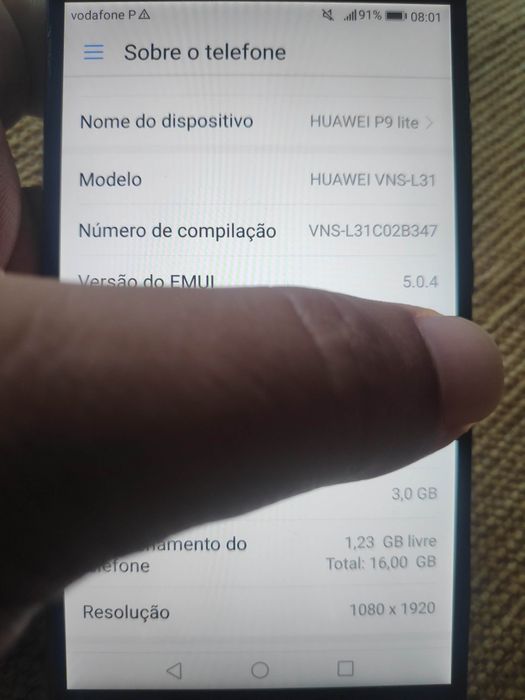 Smartphone telemóvel huawei bom estado