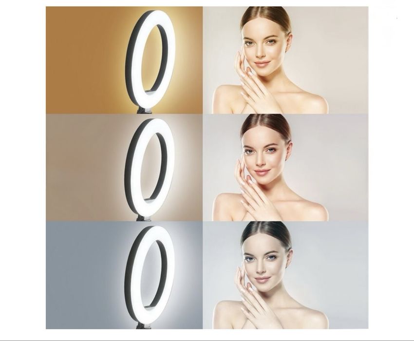 Кільцева лампа зі штативом селфи кольцо LED лампа