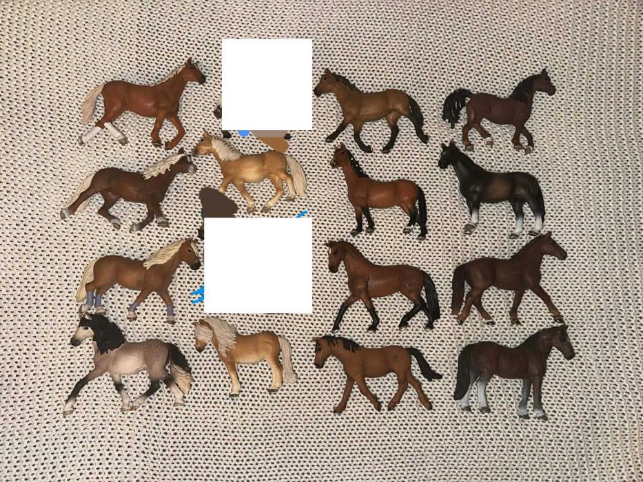 Konie schleich figurki kucyki koniki