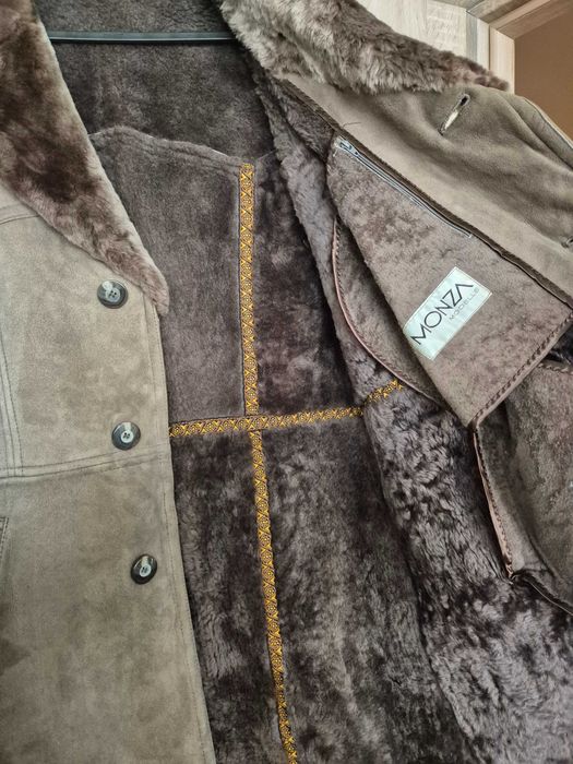 Kożuch plaszcz baran