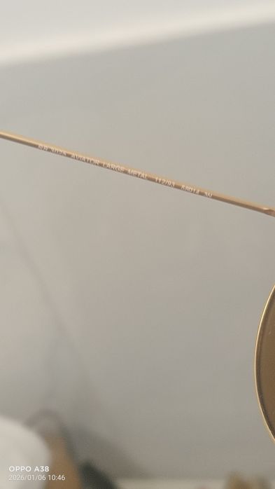 Ray-ban aviator dourado