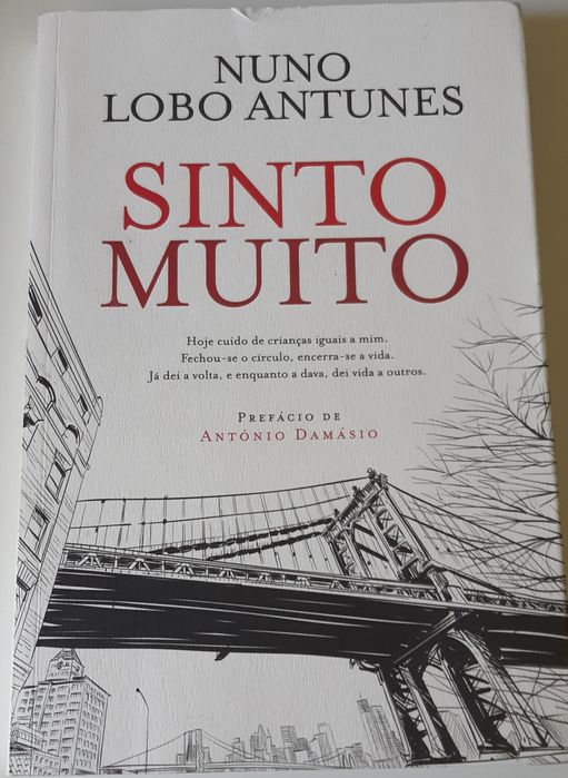 Livro "Sinto muito" de Nuno Lobo Antunes