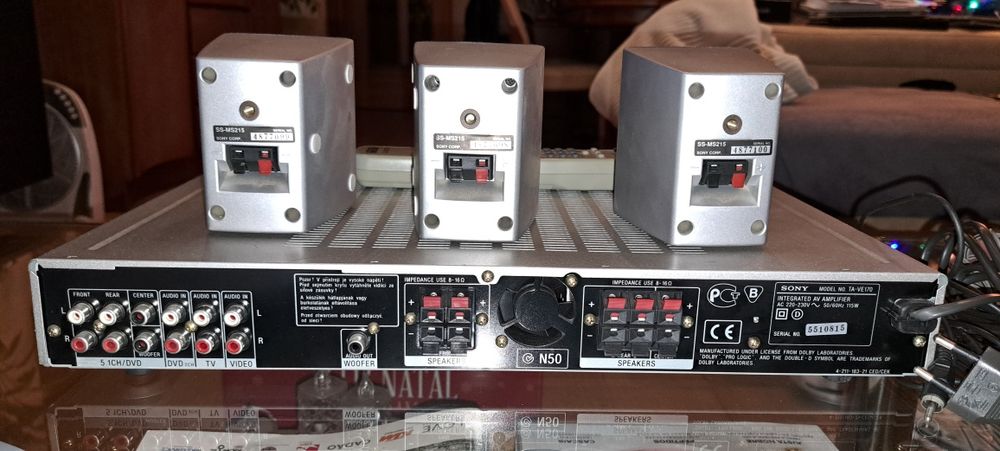 Sistema de som surround prologic Sony