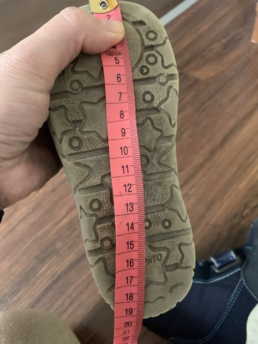 Śniegowce , kozaki Pepino dla dziewczynki 27 swiecące