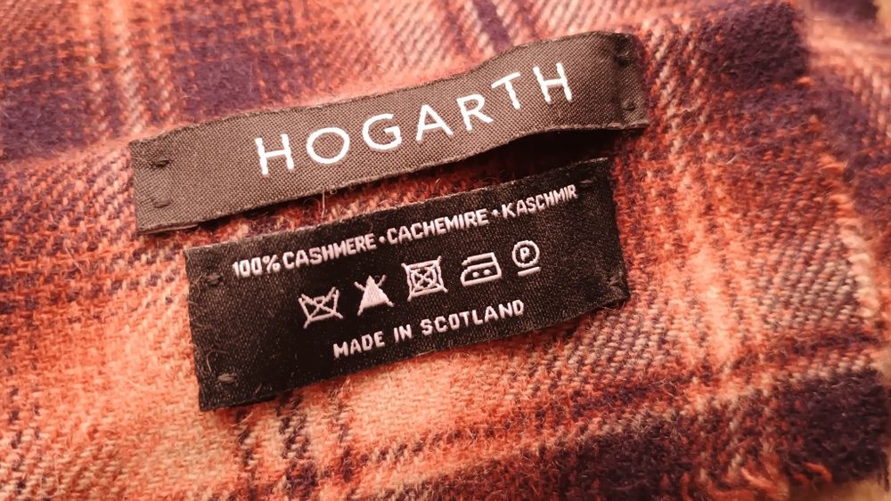 Кашеміровий теплий шарф