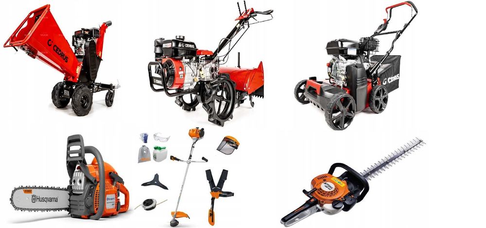 Rębak/Glebogryzarka/Wertykulator/Piła-Kosa spalinowa/Nożyce. WYNAJEM!