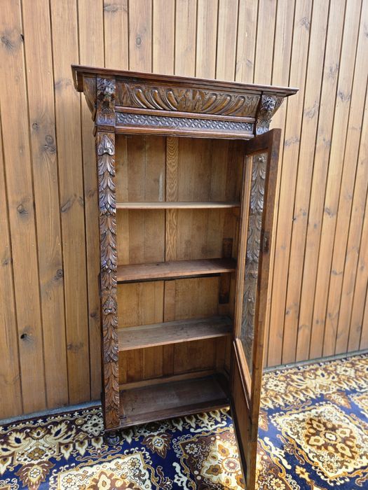 Mała witryna biblioteczka eklektyczna  #1786 Stylowy Węgrów