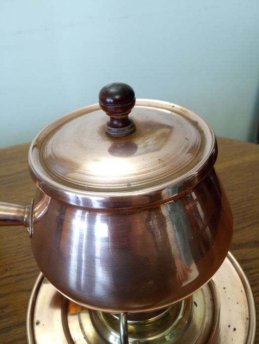 Fondue em cobre  muito bonito nunca usado