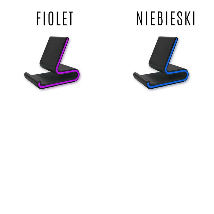 Nowoczesna podstawka na telefon | Różne kolory | Na biurko, szafkę