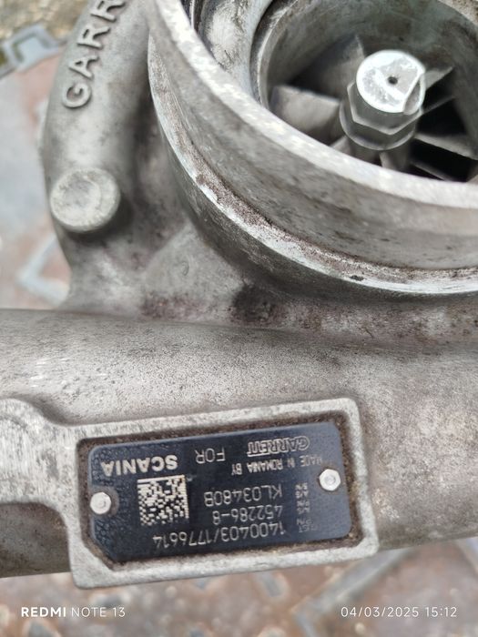Vendo turbo  SCANIA