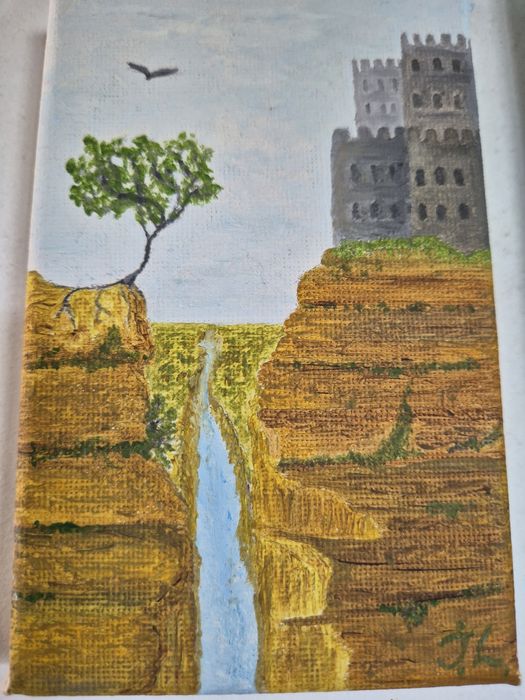 Pintura, Tela 10 x 15, Óleo.
Painting, Canvas 10 x 15, Oil.
Painting,