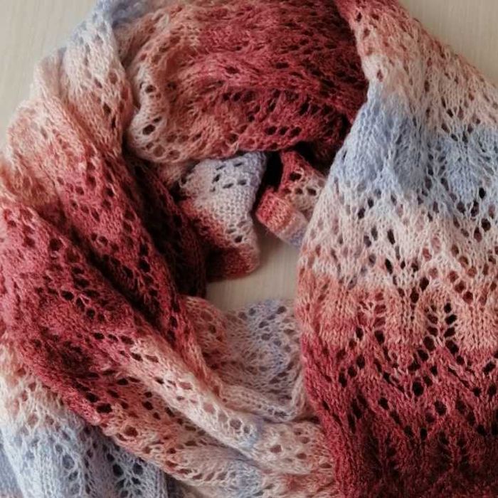 Палантин /шаль ажурна. Hand Made