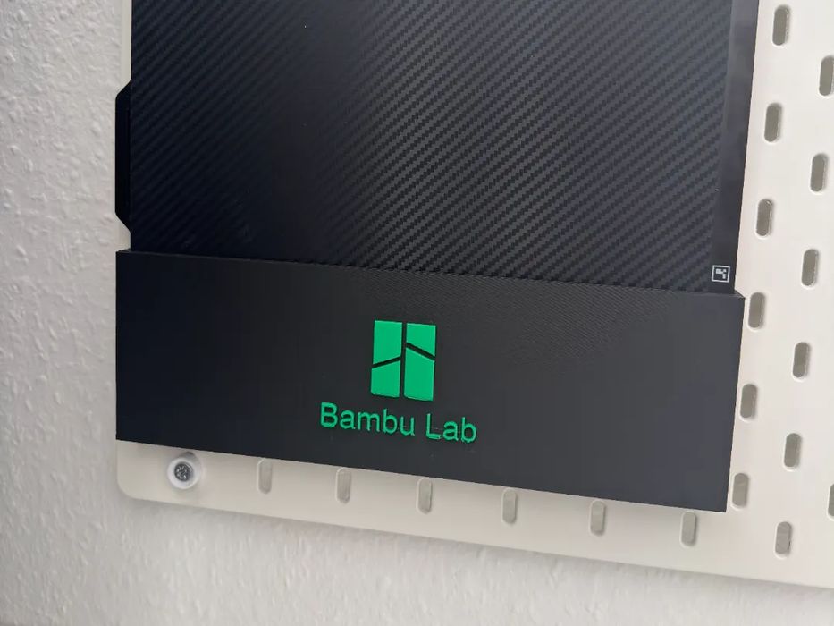 Suporte Prático para Plate de Impressora Bambu Lab