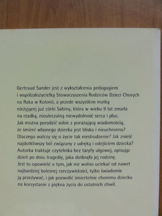 "Słońce ma dziewięć promieni" Gertraud Sander