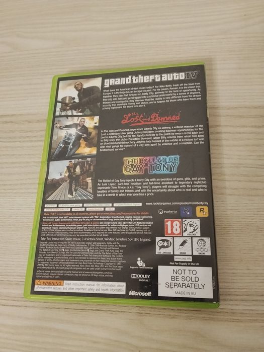 Grand Theft Auto Xbox 360