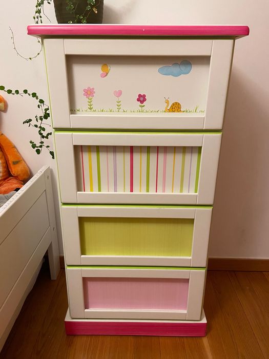 Cómoda para criança Oficina Rustica